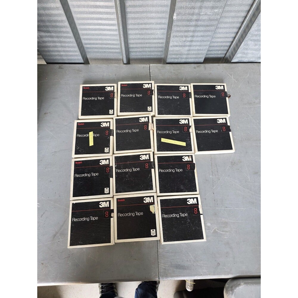 LOT OF 14 SCOTCH 3M 226 MASTERING  TAPE PREOWNED REEL TO REEL WRITING ON BACK